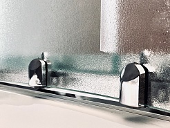 Royal Bath Душевой уголок RB 90BK-C-CH 900x900x2000 – фотография-4